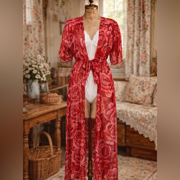 La SENZA Other - Vintage La Senza Rose Robe